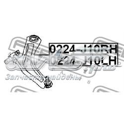 Купити 0224J10LH Febest Лівий важіль передній нижній підвіски