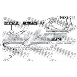 Подушка глушника NEXB010 Febest