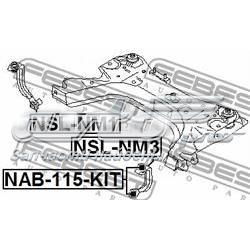 Кронштейн передньої балки Febest NSLNM3 ціна, від 28.80 USD