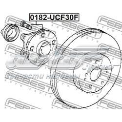 Маточина колеса передня Febest 0182UCF30F ціна, від 60.26 USD