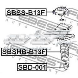 Подушка амортизатора переднього Febest SBSSB13F