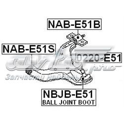 Сайлентблок переднього важеля NABE51S Febest