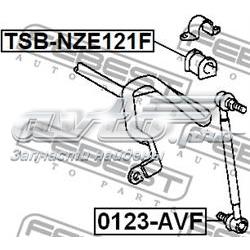 TSBNZE121F Febest втулка стабілізатора переднього