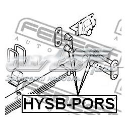 HYSBPORS Febest сайлентблок/втулка ресори передньої