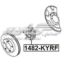 Купити 1482KYRF Febest Маточини передніх коліс