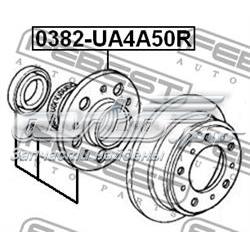 Задня маточина 0382UA4A50R Febest