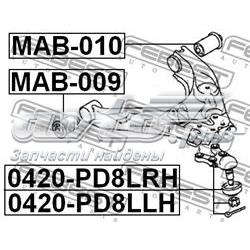 С/блок нижнього важеля Febest MAB009