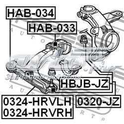 Пильник опори кульової нижній Febest HBJBJZ