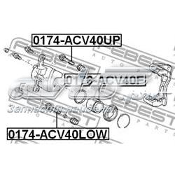 Направляюча супорту переднього, нижня 0174ACV40LOW Febest