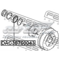 Купити DAC38760043 Febest Підшипник задньої ступиці