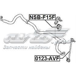 Втулка переднього стабілізатора Febest NSBF15F