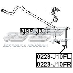 Подушка стабілізатора Febest NSBJ32F ціна, від 5.07 USD