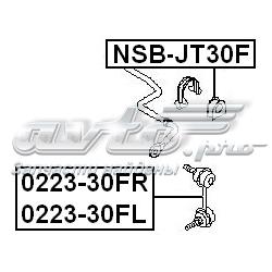 NSBJT30F Febest втулка стабілізатора переднього