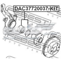 Підшипник ступиці DAC37720037KIT Febest