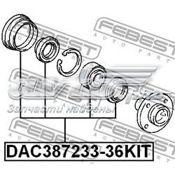 Комплект підшипник маточини передньої Febest DAC38723336KIT ціна, від 18.28 USD