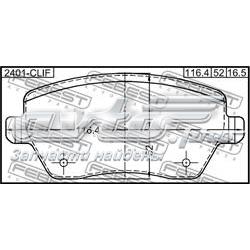 Тормозні колодки Febest 2401CLIF