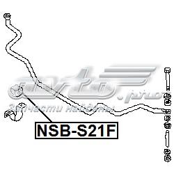 Купити NSBS21F Febest Подушка стабілізатора передня