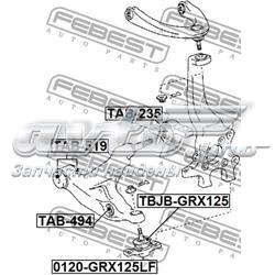 0120GRX125LF Febest Кульові на авто