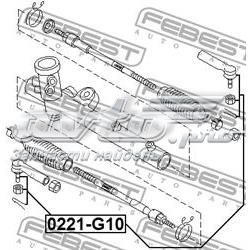 Наконечник рульовий Febest 0221G10 ціна, від 4.06 USD