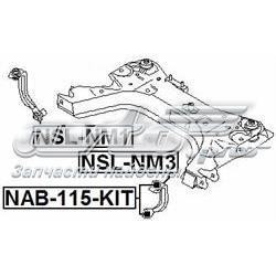 NSLNM3 Febest Кронштейн передньої балки