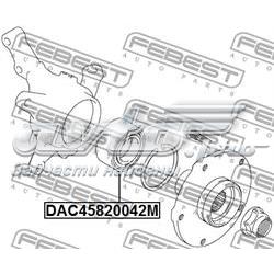 Купити DAC45820042M Febest Підшипник ступиці передньої