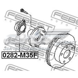 Комплект підшипник маточини передньої Febest 0282M35F ціна, від 28.45 USD