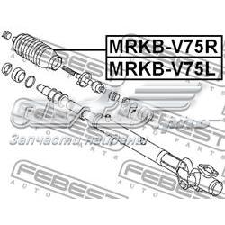 MRKBV75L Febest Пильник рульового механізму/рейки, лівий