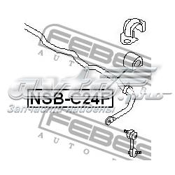 Втулка стабілізатора заднього Febest NSBC24F ціна, від 3.06 USD