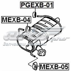 Подушка глушника PGEXB01 Febest