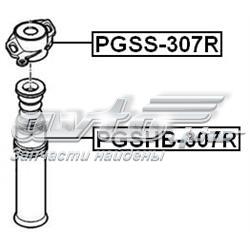 Буфер-відбійник амортизатора заднього Febest PGSHB307R ціна, від 10.08 USD