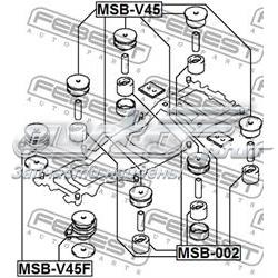 Подушка рами (кріплення кузова) Febest MSBV45