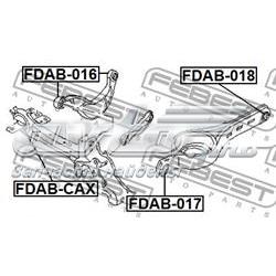 FDAB018 Febest Сайлентблок задньої тяги
