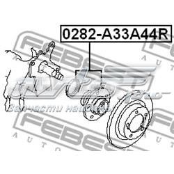 Задня маточина 0282A33A44R Febest