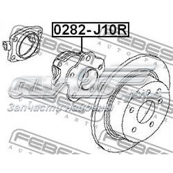 Купити 0282J10R Febest Підшипник ступиці колеса