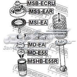 Пильник амортизатора заднього MSHBE55R Febest