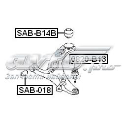 Сайлентблок переднього нижнього важеля SABB14B Febest