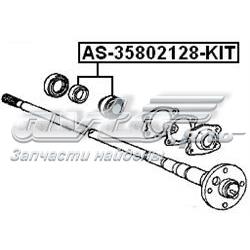 Купити AS35802128KIT Febest Підшипник задньої ступиці