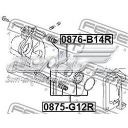 Ремкомплект заднего суппорта  FEBEST 0875G12R