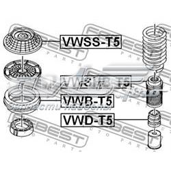 VWDT5 Febest буфер-відбійник амортизатора переднього