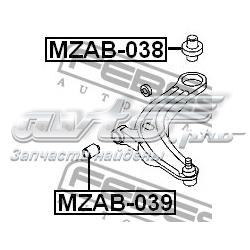 Купити MZAB038 Febest Сайлентблок передньої підвіски