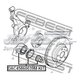 Купити DAC45860039MKIT Febest Підшипник ступиці передньої