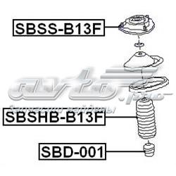 Опора амортизатора переднього SBSSB13F Febest