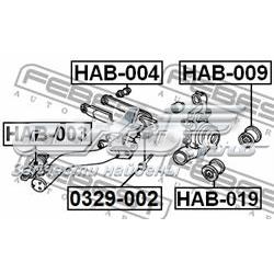 Сайлентблок заднього нижнього важеля HAB003 Febest