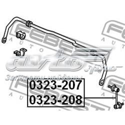 Лінк стабілізатора, правий Febest 0323208 ціна, від 8.07 USD