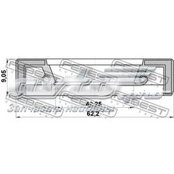 Купити 95FAS54620909X Febest Сальник задньої маточини, внутрішній