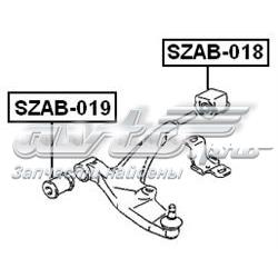 SZAB019 Febest Сайлентблок переднього нижнього важеля