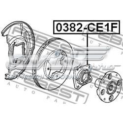 0382CE1F Febest Підшипник маточини передньої