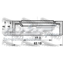 Сальник підвісного підшипника переднього проміжного вала 95BDY39620608X Febest