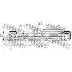 Сальник рульового механізму Honda 53660ST0013