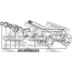 Підшипник піввісі заднього моста DAC40902823KIT Febest